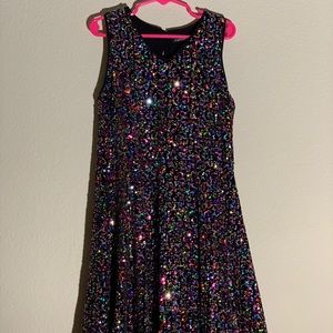 Girls sequin dress size 7